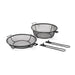 Outset 76182 Chef's Jumbo Outdoor Grill Basket and Skillet with Removable Handles - Grill Parts America