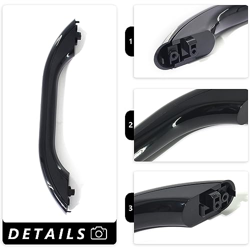 GYOFFULL WB15X10144 Microwave Door Handle Black Compatible with GE Microwaves Replaces AP3792823,1085689, AH952973, EA952973, PS952973 Oven Replacement Parts Kitchen Appliance Accessories - Grill Parts America