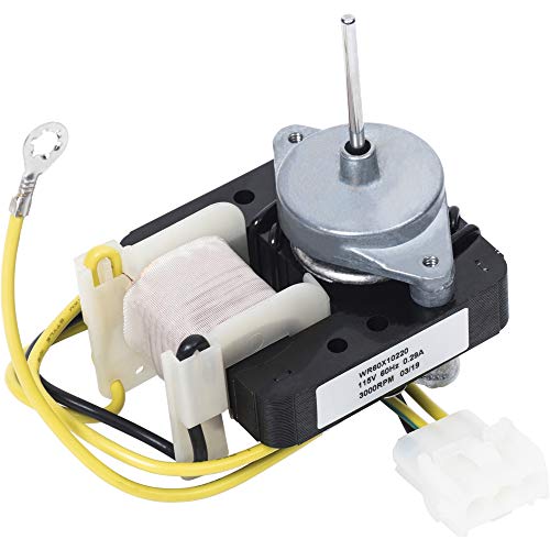 Ultra Durable WR60X10220 Refrigerator Condenser Fan Motor Replacement Part by Blue Stars – for GE & Hotpoint Fridges - Replaces AP4298602 WR60X10171 PS1766247 WR60X10133 1257132 WR60X10192 - Grill Parts America