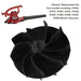 Acouto Electric Blower Vac Impeller Fan 108‑8966 Replacement for Toro Models 51552 51573 51591 51521 51549 51553 51566 51568 51587 51589 Electric Blower Vacuum Impeller Fan - Grill Parts America