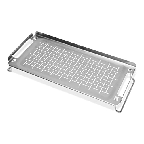 Weber 6784 Griddle Warming Rack, Silver - Grill Parts America