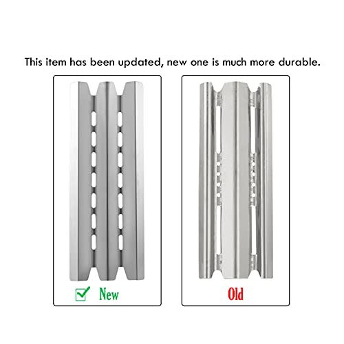 YIHAM KS741 Grill Parts for Broil King Baron 9221-64 9215-54 320 420 440 Huntington Rebel 6123-64 6120-64 6023-89 6139-84 6825-84 6020-54/64 Broil-Mate 15 7/8 inch Heat Shield Plate Replacement - Grill Parts America