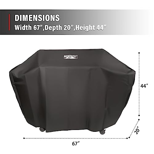 Monument Heavy Duty Gas BBQ Grill Cover, 66-inches for Denali D605, SKU A003 - Grill Parts America