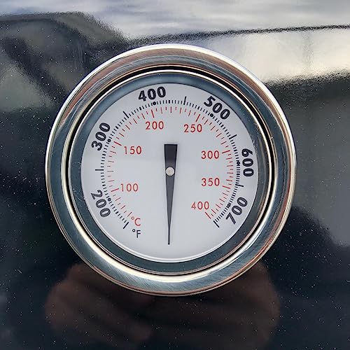 67088/67731 Grill Thermometer for Weber Genesis Grill Parts, Genesis 300 E-310 S-310 E-330 S-330, Genesis II & Summit Series Grills, Accurate Temperature Gauge, 200-700F, 2-3/8" Dia - Grill Parts America