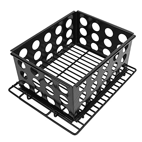 MixRBBQ Charcoal Grate & Charcoal Chamber Set for Dyna-Glo DGO1176BDC-D DGO1890BDC-D Vertical Offset Charcoal Smoker, Porcelain-Enameled Steel Charcoal Briquettes Basket Grill Accessory - Grill Parts America