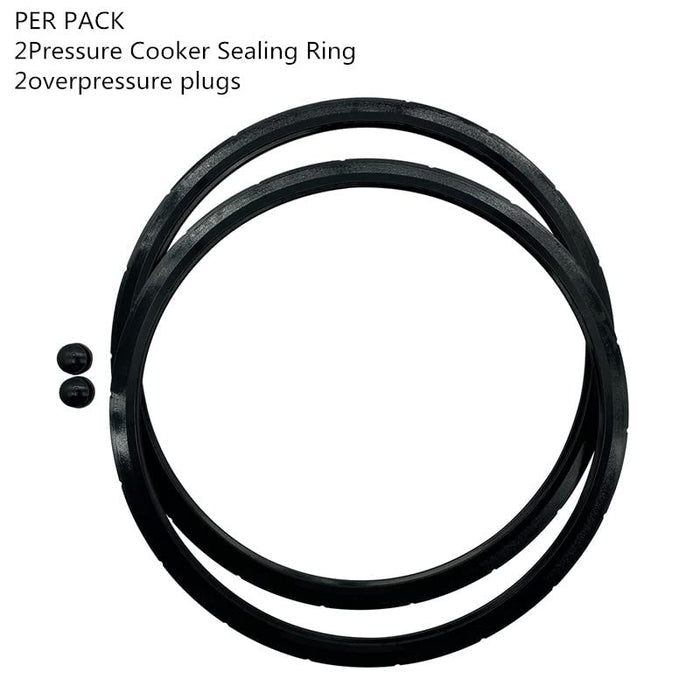 Sigely 09936 Pressure Cooker Sealing Ring/Gasket & Overpressure