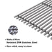 Htanch SF4103(3-Pack) 17 3/4" Stainless Steel Cooking Grid Grates Replacement for Charmglow 810-8410-F and Brinkmann 810-2410-S, 810-2411-F, 810-2411-S, 810-2511-S, 810-4557-0, 810-7490-F, 810-8410-F - Grill Parts America