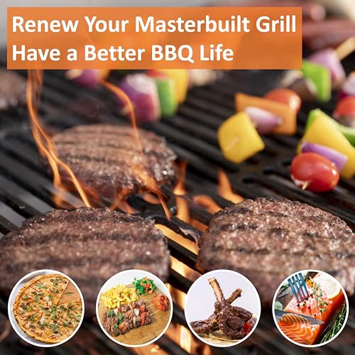 Gas Burner with Screw Replacement for Masterbuilt MB20051311