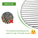 OLIGAI Cooking Grill Grates for Medium Big Green Egg,Stainless Steel Round Wire Grill Grate,Cooking Grate Replacement for Most Barbecue Ceramic Grill and Smoker 15.5“ for M BGE - Grill Parts America