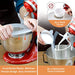 AIEVE Mixer Bowl Covers for KitchenAid 4.5-5 Qt Tilt-Head Stand Mixer, 2 Pack Stand Mixer Bowl Cover Mixer Splatter Guard Mixer Bowl Lids Compatible with Kitchen aid Mixer Kitchenaid Classic - Kitchen Parts America