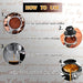EGNic 51mm Bottomless Portafilter 3 Ears Compatible with Delonghi EC680, EC685, SMEG & EUPA Coffee Machines, Stainless Steel Espresso Naked Portafilter with Filter Basket & Wooden Handle - Grill Parts America