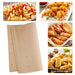 WMKGG 100 PCS Air Fryer Oven Liners, 12 x 11 inch Perforated Rectangular - Kitchen Parts America