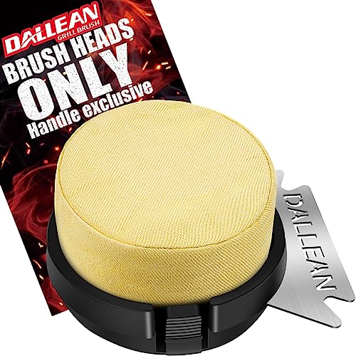 Replacement Grill Brush Head with Scraper, Bristle-Free Sponge Brush Head for Safe and Effective BBQ Cleaning Scraper Tools for Cast Iron or Stainless-Steel Grates, Barbecue Cleaner - Grill Parts America