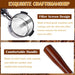 EGNic 51mm Bottomless Portafilter 3 Ears Compatible with Delonghi EC680, EC685, SMEG & EUPA Coffee Machines, Stainless Steel Espresso Naked Portafilter with Filter Basket & Wooden Handle - Grill Parts America