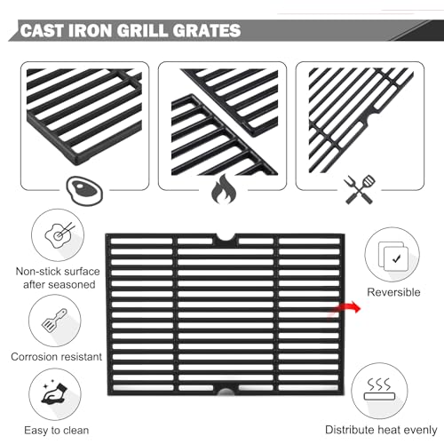 720-0830H Grill Grates Parts for Nexgrill Grill Replacement Parts 720-0888N 720-0670C Grates Expert Grill Parts 720-0789H Charbroil 4 Burner Grates 463241113 Stok SGP4130N Cooking Grates BHG Parts - Grill Parts America