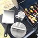 HULISEN Smashed Burger Kit, Stainless Steel Burger Press, Grill Spatula and Spice Dredge Shaker - Burger Smasher Griddle Accessories Kit for Flat Top Griddle Grill Cooking, Gift Package - Grill Parts America