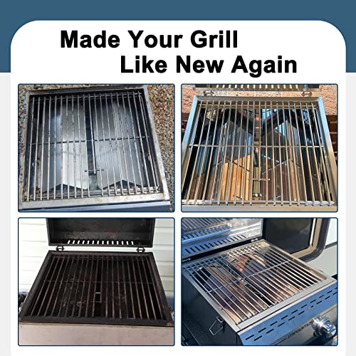 Adviace Replacement Parts for Nexgrill 820-0033, Megamaster 820-0033M, Grill Grate & Flame Tamers Replacement for Nexgrill 820-0033 2 Burner Gas Grill - Grill Parts America