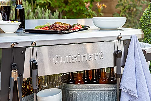 Cuisinart CPK-200 Grilling Prep and Serve Trays, Black and Red Large 17 x 10. 5 - Grill Parts America