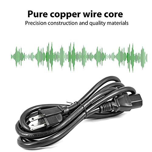 5 Ft Power Cord for Instant Pot DUO Mini,DUO Plus Mini,DUO PLUS MINI,DUO60,DUO Plus60,DUO50,Smart 60 Bluetooth,Ultra 6 60 and Others Pressure Cooker Power Cord for NEMA 5-15P to IEC320C13 Cable - Kitchen Parts America