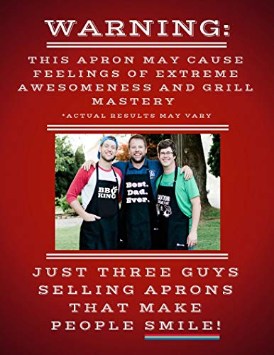 BBQ Grill Apron - Trophy Husband -1 Size Fits All - Grill Parts America