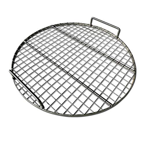 LavaLockⓇ Stainless Steel 22" inch Round Grill Grate - Fits Weber Kettle Performer Weber Smokey Mountain UDS Ugly Drum Smoker Barrel Fire Pit - Grill Parts America