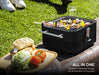 Everdure CUBE Portable Charcoal Grill, Tabletop BBQ, Graphite - Grill Parts America