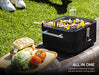 Everdure CUBE Portable Charcoal Grill, Tabletop BBQ,  Matte Black - Grill Parts America