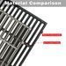 Hisencn 16 1/4'' Cooking Grates Replacement Parts for Dyna Glo DGF510SBP, DGF510SSP, DGF510SSP-D, DGB515SDP, DGF530SRP, Uniflame GBC1059WB, GBC1059WE-C, Backyard Grill BY12-084-029-98, BY13-101-001-13 - Grill Parts America