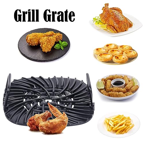 Grill Grate Compatible with Ninja AG301 Foodi,Grill Replacement Parts with Parchment Paper for Ninja AG301 Foodi 5-in-1 Indoor Grill, Grill Accessories for Ninja Foodi AG300, AG301C, AG302, AG400 - Grill Parts America