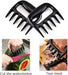 Meat Claws,Black Meat Shredder Claws,Use for Shredding, Carving, Handling, Lifting, Pulling Apart Meat (Black) - Grill Parts America