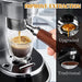 EGNic 51mm Bottomless Portafilter 3 Ears Compatible with Delonghi EC680, EC685, SMEG & EUPA Coffee Machines, Stainless Steel Espresso Naked Portafilter with Filter Basket & Wooden Handle - Grill Parts America