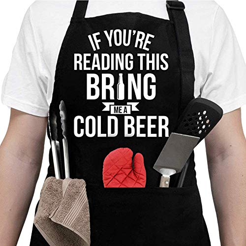 BBQ Chef Aprons For Men With Pockets - Grill Parts America