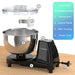 Dough Mixer with Fermentation Function for Home Kitchen, Smart Touch Panel, 5 QT 230W Multifunctional Dough Machine with Kneading Knife for Pasta, Baking, Cakes, Cookies, Mixing(Black) - Kitchen Parts America