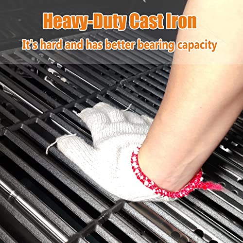 Hisencn 18.75'' Cooking Grates for Members Mark G54502-1 4 Burner Gas Grill, Cast Iron Grates for Charbroil 463211514, 463211513, 463211512, 463211511, 463211711, 463210511 - Grill Parts America