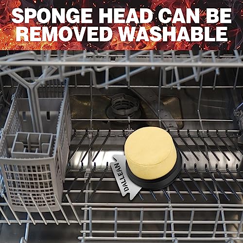 Replacement Grill Brush Head with Scraper, Bristle-Free Sponge Brush Head for Safe and Effective BBQ Cleaning Scraper Tools for Cast Iron or Stainless-Steel Grates, Barbecue Cleaner - Grill Parts America