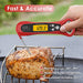 Instant Read Meat Thermometer for Cooking, Fast & Precise Digital Food Thermometer with Backlight, Magnet, Calibration, Foldable Probe, Waterproof Grill Thermometer for Deep Fry, BBQ, Roast Turkey - Grill Parts America