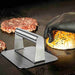 HULISEN Melting Dome & Smashed Burger Press Fits Blackstone and Camp Chef, Stainless Steel 9" Basting Cover, Heavy Duty Grill Press for Hamburger, Bacon, Griddle Accessories Kit, Gift Package - Grill Parts America