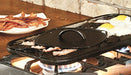 Lodge LPGI3 Cast Iron Reversible Grill/Griddle, 20-inch x 10.44-inch, Black - Grill Parts America