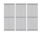 Htanch SF4103(3-Pack) 17 3/4" Stainless Steel Cooking Grid Grates Replacement for Charmglow 810-8410-F and Brinkmann 810-2410-S, 810-2411-F, 810-2411-S, 810-2511-S, 810-4557-0, 810-7490-F, 810-8410-F - Grill Parts America