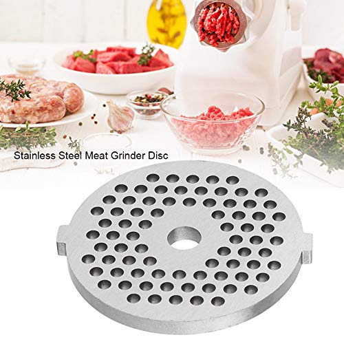 Stainless Steel Meat Grinder Plate Disc Knife Blades for Mixer and Chopper Attachment with Hole for Kitchen Accessory - Kitchen Parts America