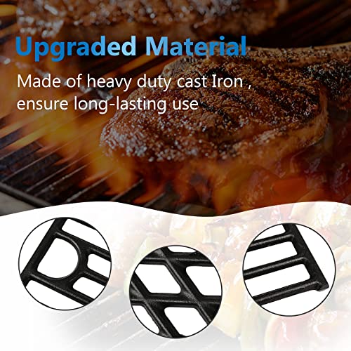 Utheer Cast Iron Cooking Grates for Pit boss Austin XL, Rancher XL, 1000 XL,1100pro Series, Traeger Pro Series 34, Traeger Texas Elite 34, Wood Pellet Smoker Grills Replacement Parts, 3 PCS - Grill Parts America