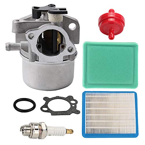 Powtol 799866 Carburetor with 491588 491588S for Briggs and Stratton 190CC 725EX 790845 799871 796707 794304 Engines Toro Craftsman Troy Bilt 6.75 Lawn Mower - Grill Parts America