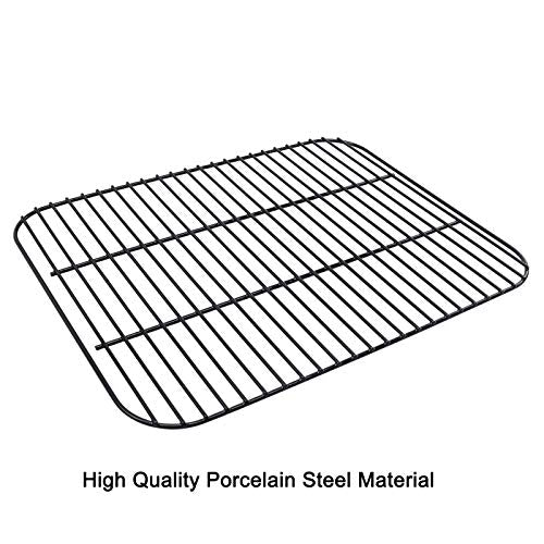 Hisencn Grill Replacement Parts for Dyna-Glo DGC310CNP-D, DGC310RNP-D, DGC310BNP-D, Porcelain Steel Heat Plates Tents, Cooking Grates Grids for Dyna-Glo 3-Burner Open Cart Propane Gas Grill… - Grill Parts America