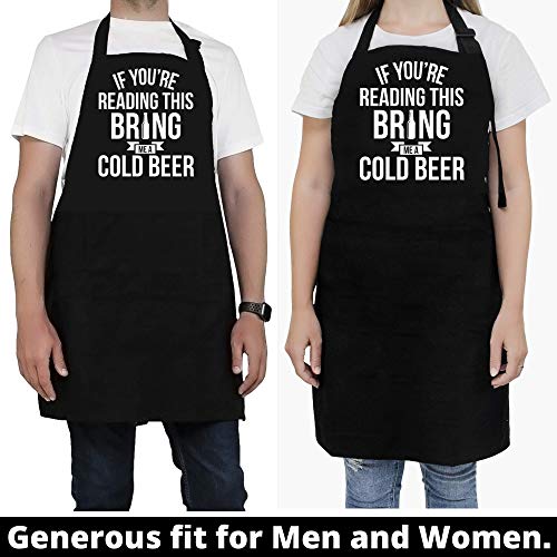 BBQ Chef Aprons For Men With Pockets - Grill Parts America