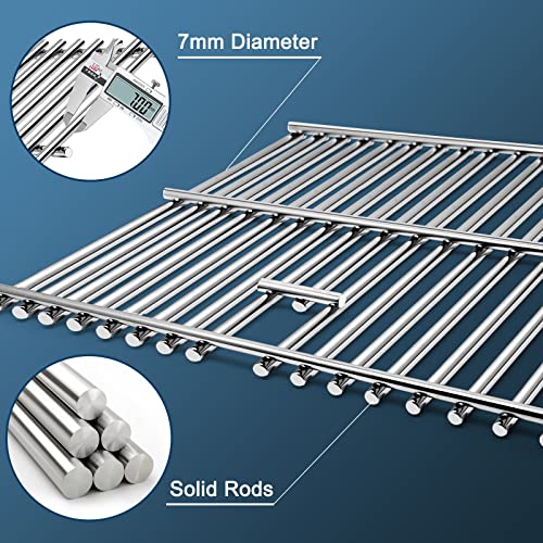 Adviace Replacement Parts for Nexgrill 820-0033, Megamaster 820-0033M, Grill Grate & Flame Tamers Replacement for Nexgrill 820-0033 2 Burner Gas Grill - Grill Parts America