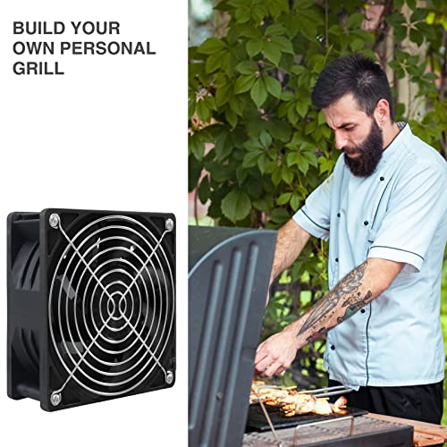 GLAHORSE Digital Fan Kit for Compatible Masterbuilt MB20040220/MB20041220 Gravity Series witch Include 560/800/1050 Digital Charcoal Grill and Smoker Accessories (MB-Fan kit) - Grill Parts America