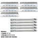 Direct Store Parts Kit DG257 Replacement for Ducane 5 Burner 30500701/30500097 Gas Grill Repair Kit Stainless Steel Burners & Heat Plates - Grill Parts America