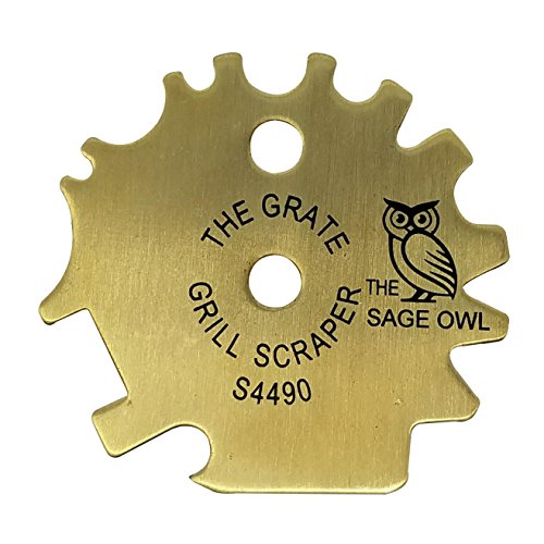 The Sage Owl Safe Brass Barbeque Grill Cleaner - Grill Parts America