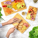 𝐖𝐈𝐍𝐍𝐄𝐑 𝟐𝟎𝟐𝟑 Cutting Boards for Kitchen - Bamboo Cutting Board Set of 3, Cutting Boards w/Juice Grooves, Thick Chopping Board for Meat, Veggies, Easy Grip Handle - Kitchen Gadgets Gift - Grill Parts America