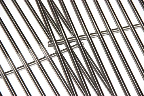 Htanch SF4103(3-Pack) 17 3/4" Stainless Steel Cooking Grid Grates Replacement for Charmglow 810-8410-F and Brinkmann 810-2410-S, 810-2411-F, 810-2411-S, 810-2511-S, 810-4557-0, 810-7490-F, 810-8410-F - Grill Parts America